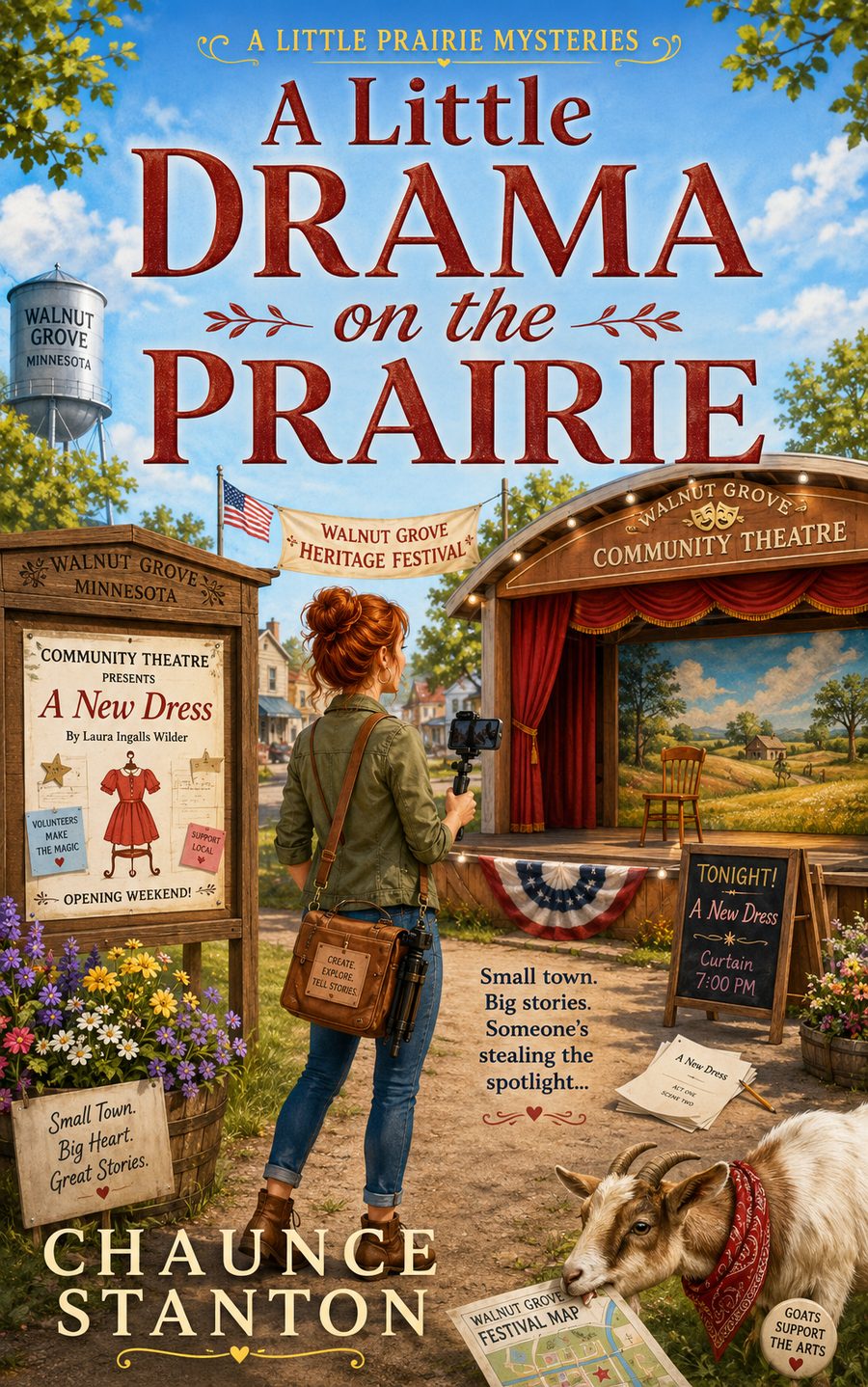 A Little Drama on the Prairie book cover